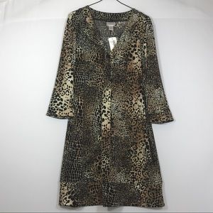 Leopard Print Dress